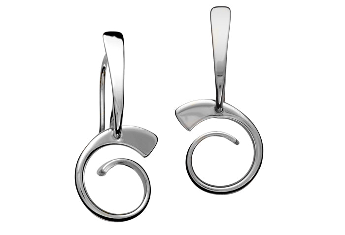 Nautilus Earrings with No Stone