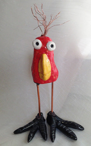 Silly Bird w/Orange Head