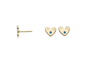 Sweet Heart Earrings / Precious Stone