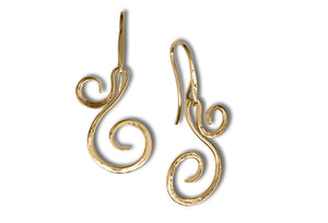 Fiddlehead Earrings