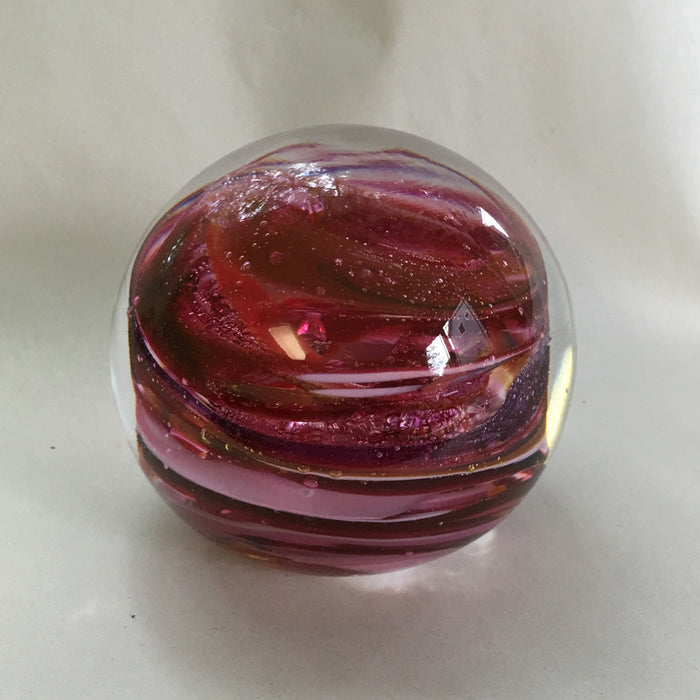 Paperweight, Red Marble