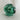 Glass Paperweight, Green Marble