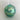 Ornament Green & Aqua Hues w/Gold iridescence