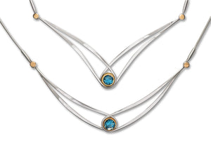 Gemstone Swing Necklace