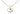 Elliptical Elegance Pendant, 14k Gold