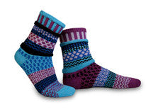 Raspberry Socks, A "Classic" Solmate Color